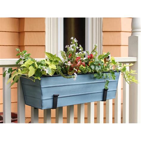 dreketi nantucket galvanized steel window box planter|Galvanized Metal Large (25.